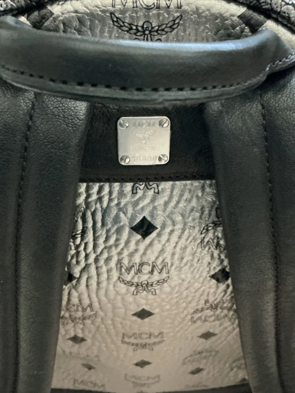 MCM MM METALLIC BACKPACK LIMITED EDITION